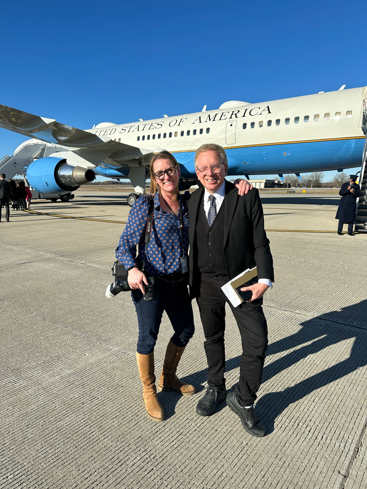 Ruthie Hauge and John Nichols