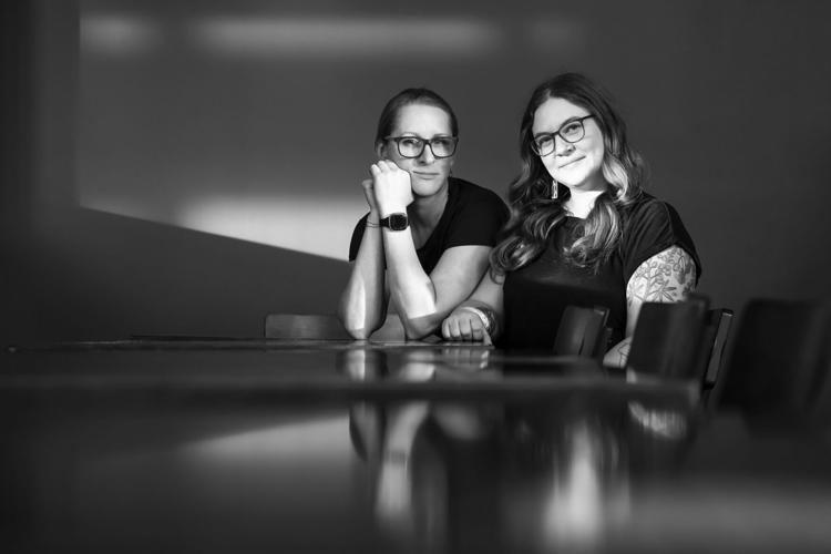 Ruthie Hague and Erin McGroarty